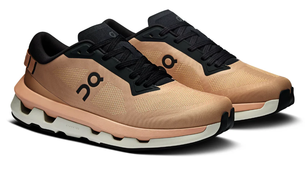 On Cloudzone Rosebrown Black Breathable Minimalist All Day Walking Shoes
