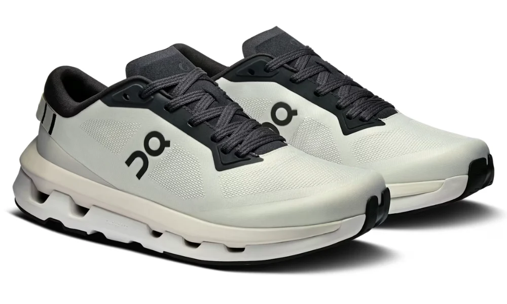On Cloudzone Ice Black Minimalist Breathable Mesh All-Day Running Sneakers