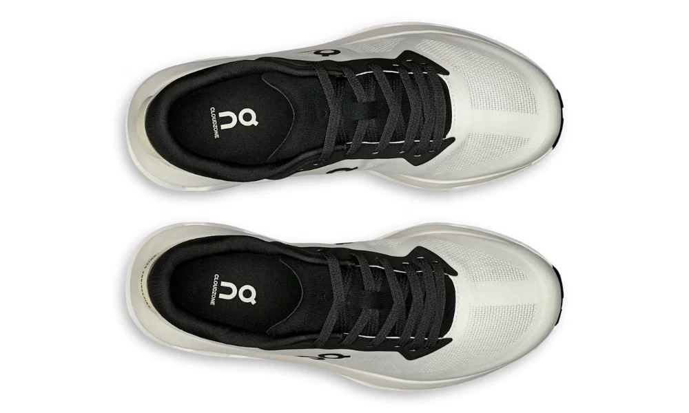 On Cloudzone Ice Black Minimalist Breathable Mesh All-Day Running Sneakers
