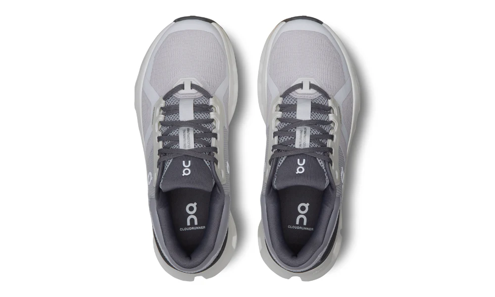 On Running Cloudrunner 2 Supportive Cushioning Road Running Shoes Frost White