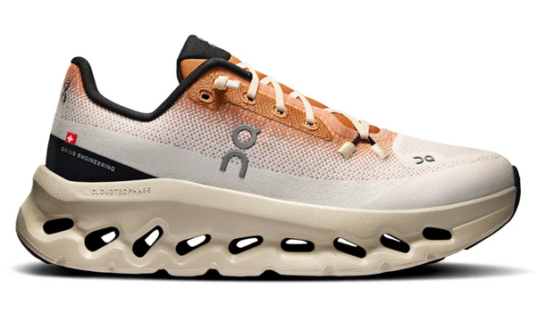 On Running Cloudtilt Ivory Almond Lightweight Ultra Cushioned Sneakers