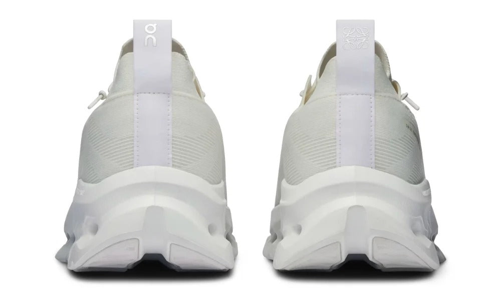 Loewe x On Running Cloudtilt All White Mesh Athletic Sneakers