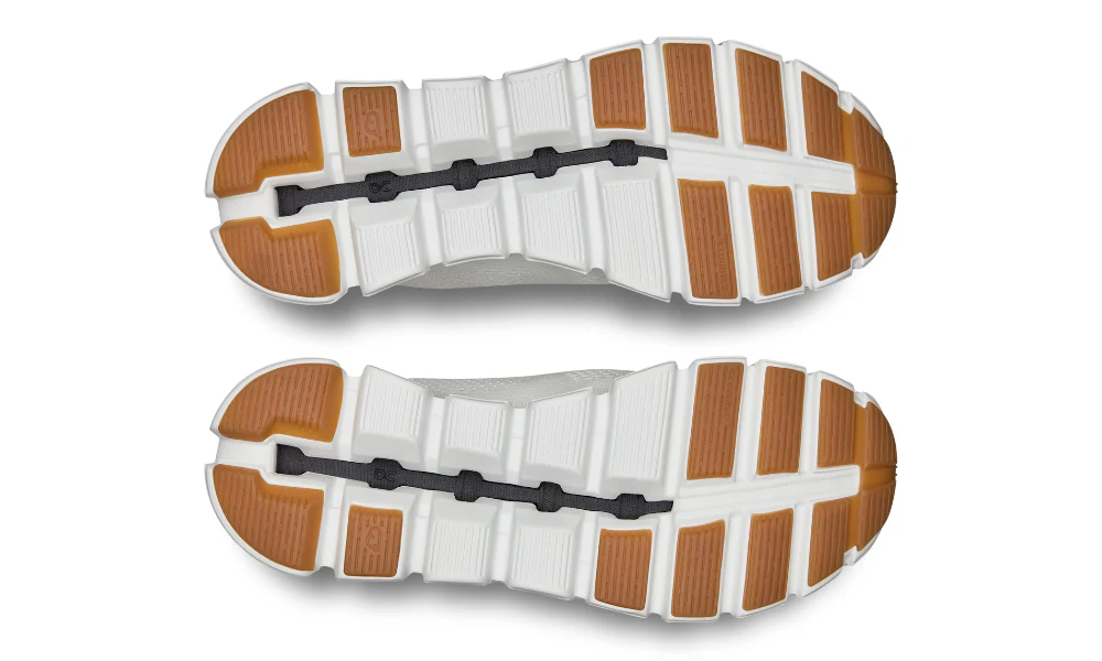 On Cloud 5 Coast Lightweight Packable Travel Shoes Undyed White