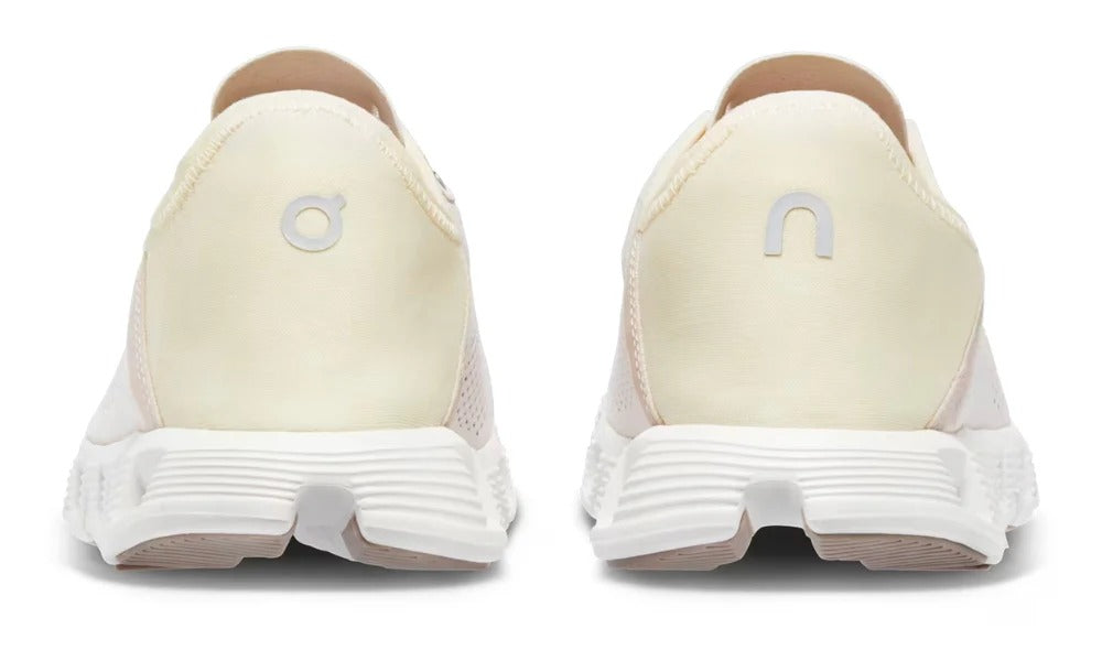 On Cloud 5 Coast Lightweight Packable Travel Shoes Undyed White