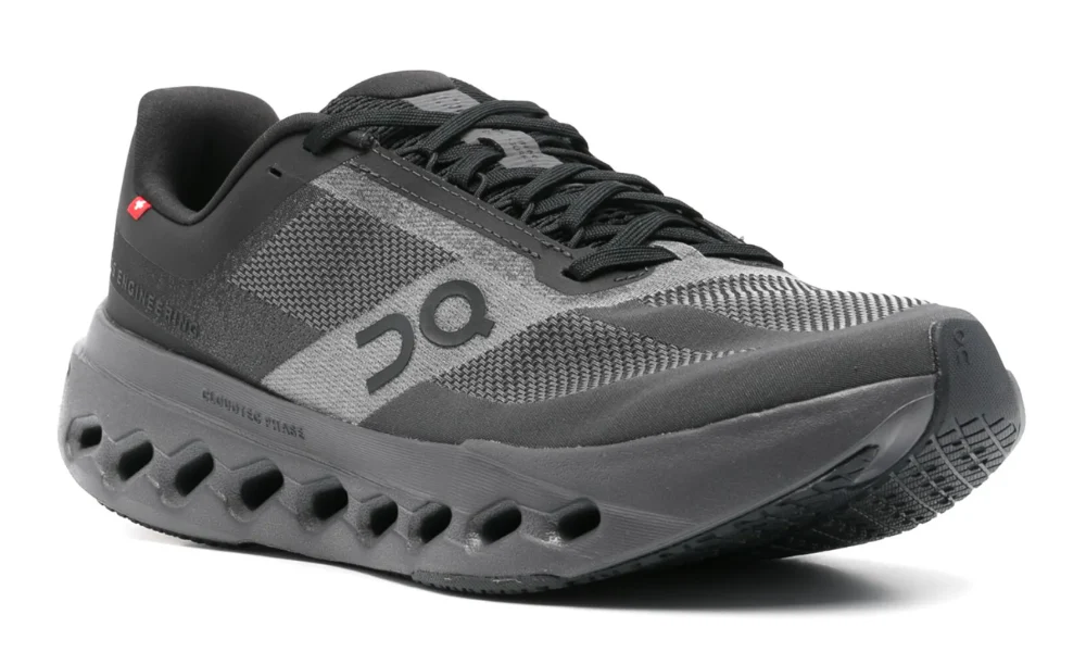 On Cloudsurfer Next Black Effortless Smooth Roll Running Shoes