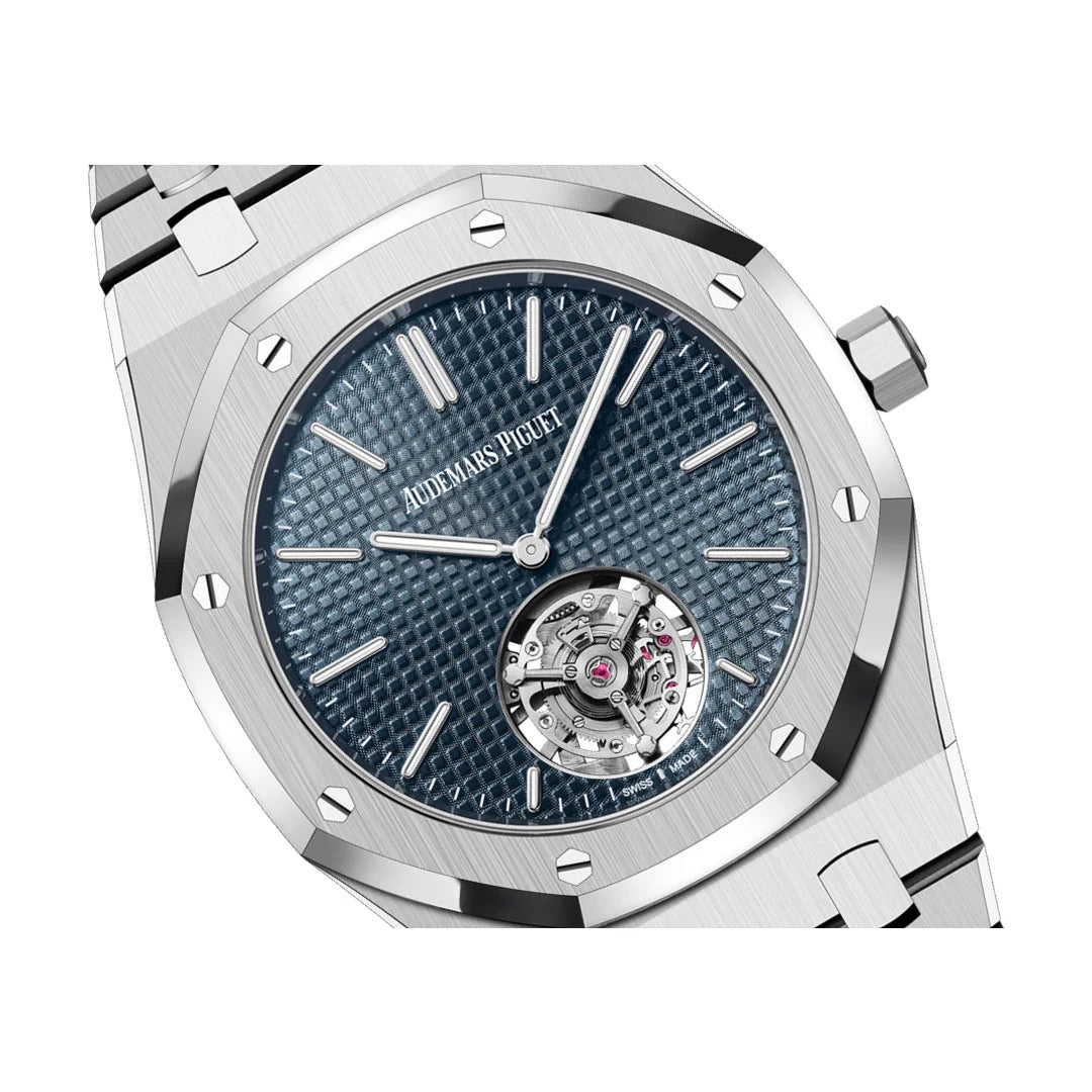 Audemars Piguet Royal Oak Stainless Steel Blue Dial Luxury Watch