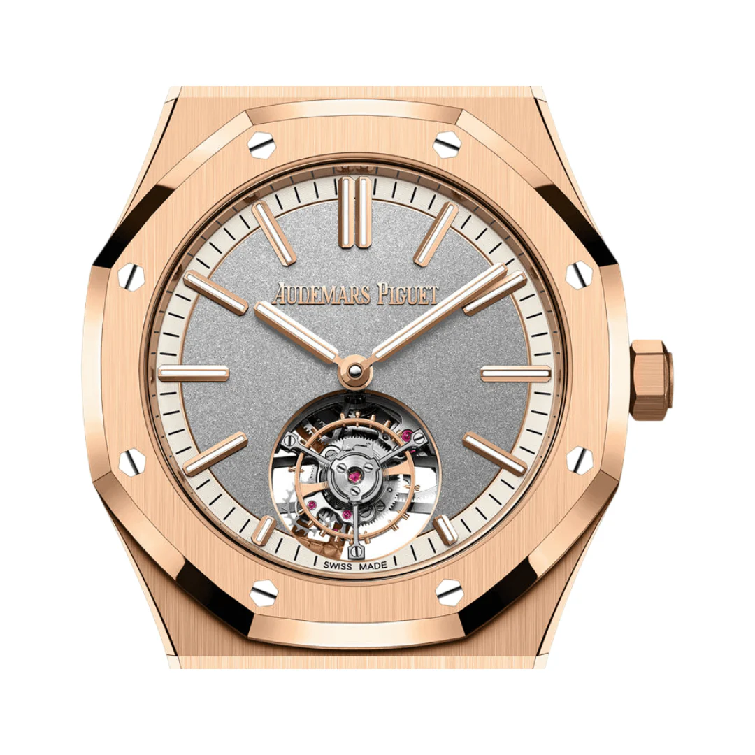 Audemars Piguet Royal Oak Rose Gold Grey Dial Luxury Watch