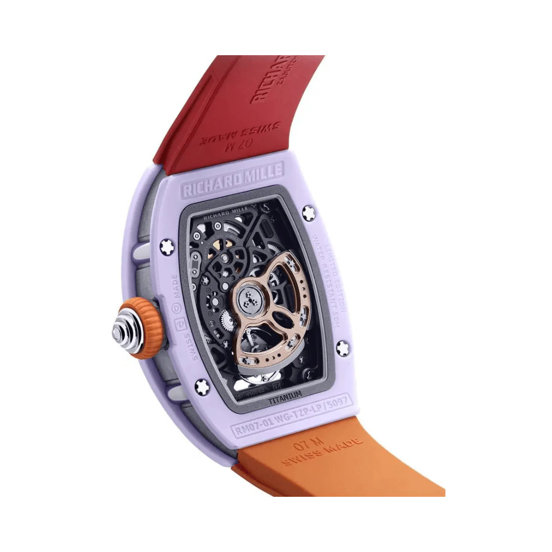 Richard Mille RM 07-01 Pastel Lavender Ladies Luxury Watch