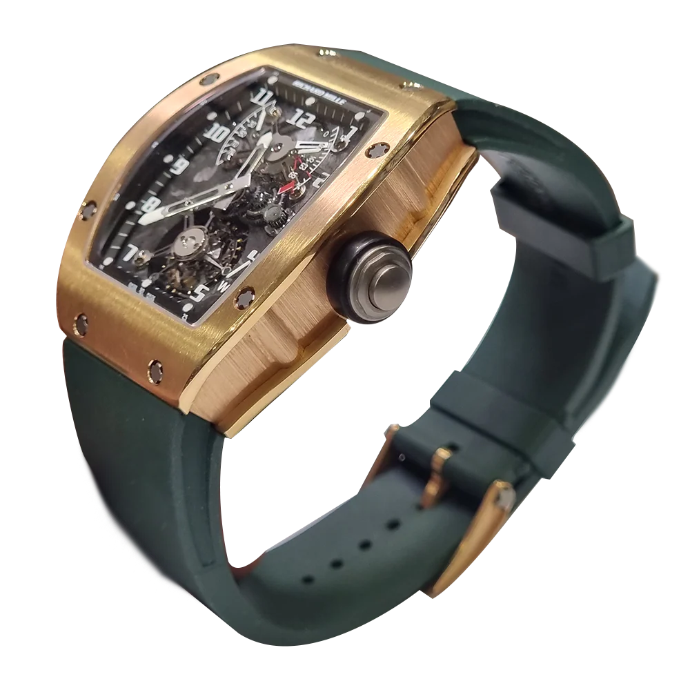 Richard Mille RM002 Rose Gold Tone Luxury Automatic Style Watch