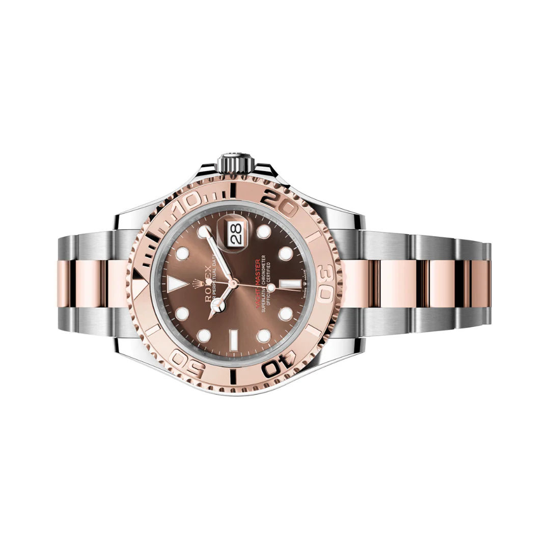 Rolex Yacht-Master Everose Gold Chocolate Dial Men's Luxury Watch