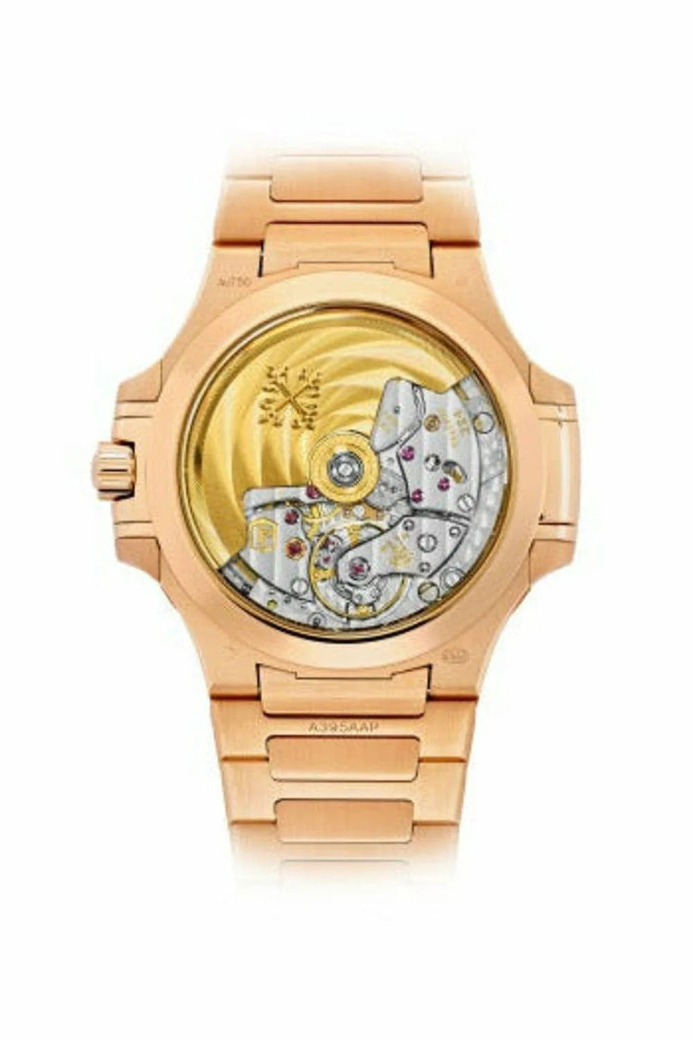 Patek Philippe Nautilus Self-Winding Luxury Watch Rose Gold Tone Finish