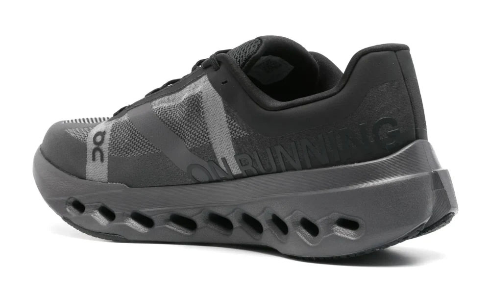 On Cloudsurfer Next Black Effortless Smooth Roll Running Shoes