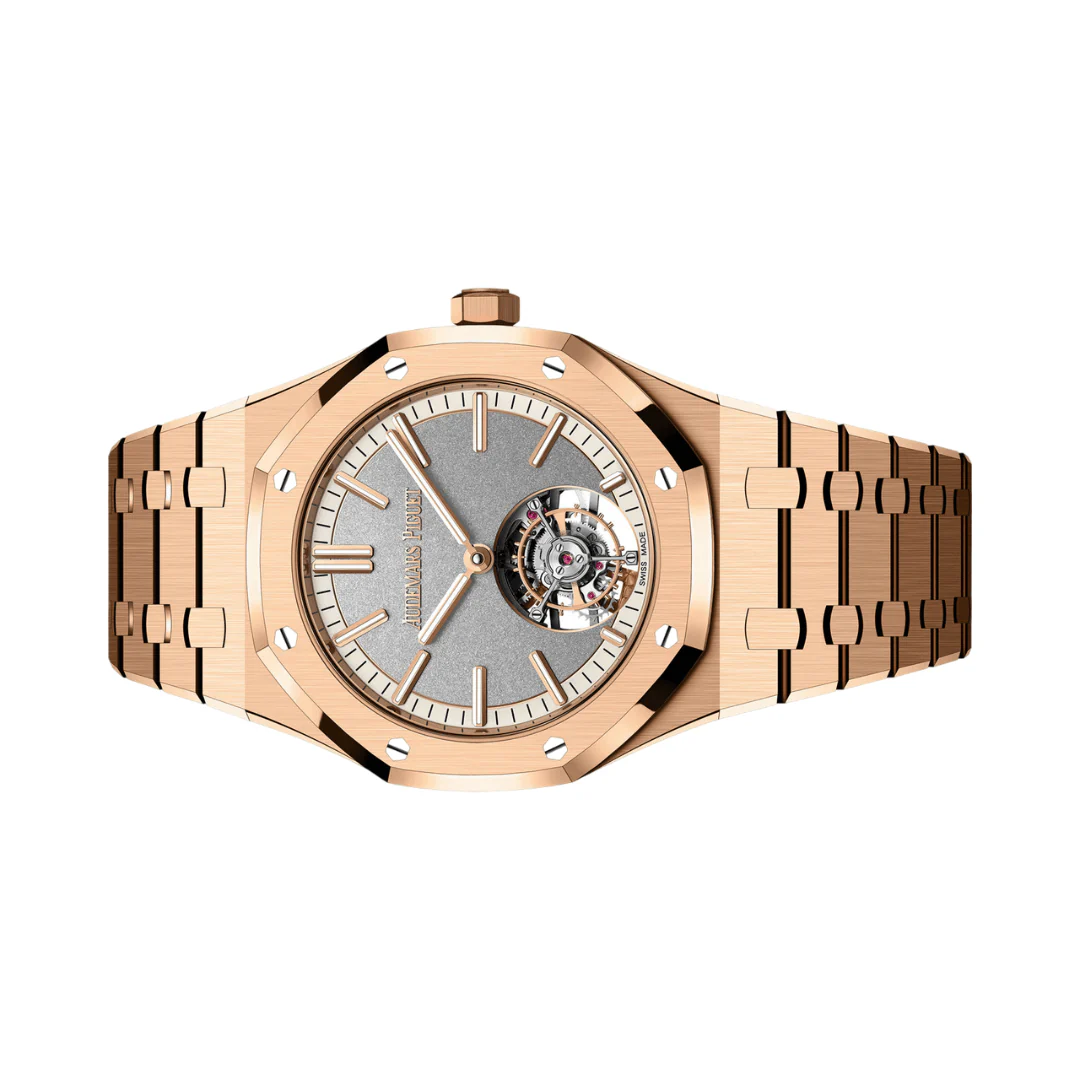 Audemars Piguet Royal Oak Rose Gold Grey Dial Luxury Watch