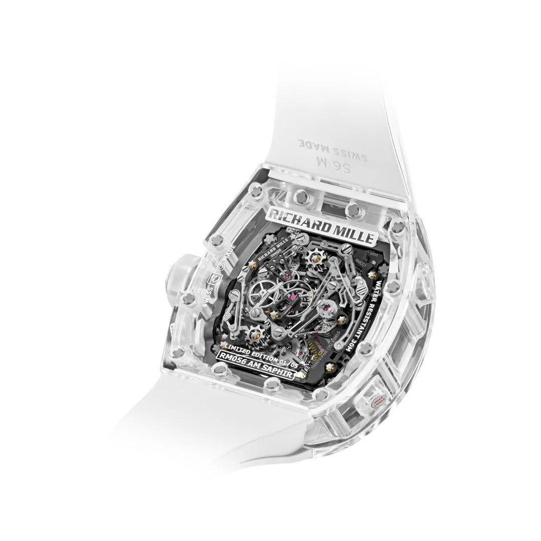 Richard Mille RM-056 Felipe Massa Luxury Sport Watch Transparent Case