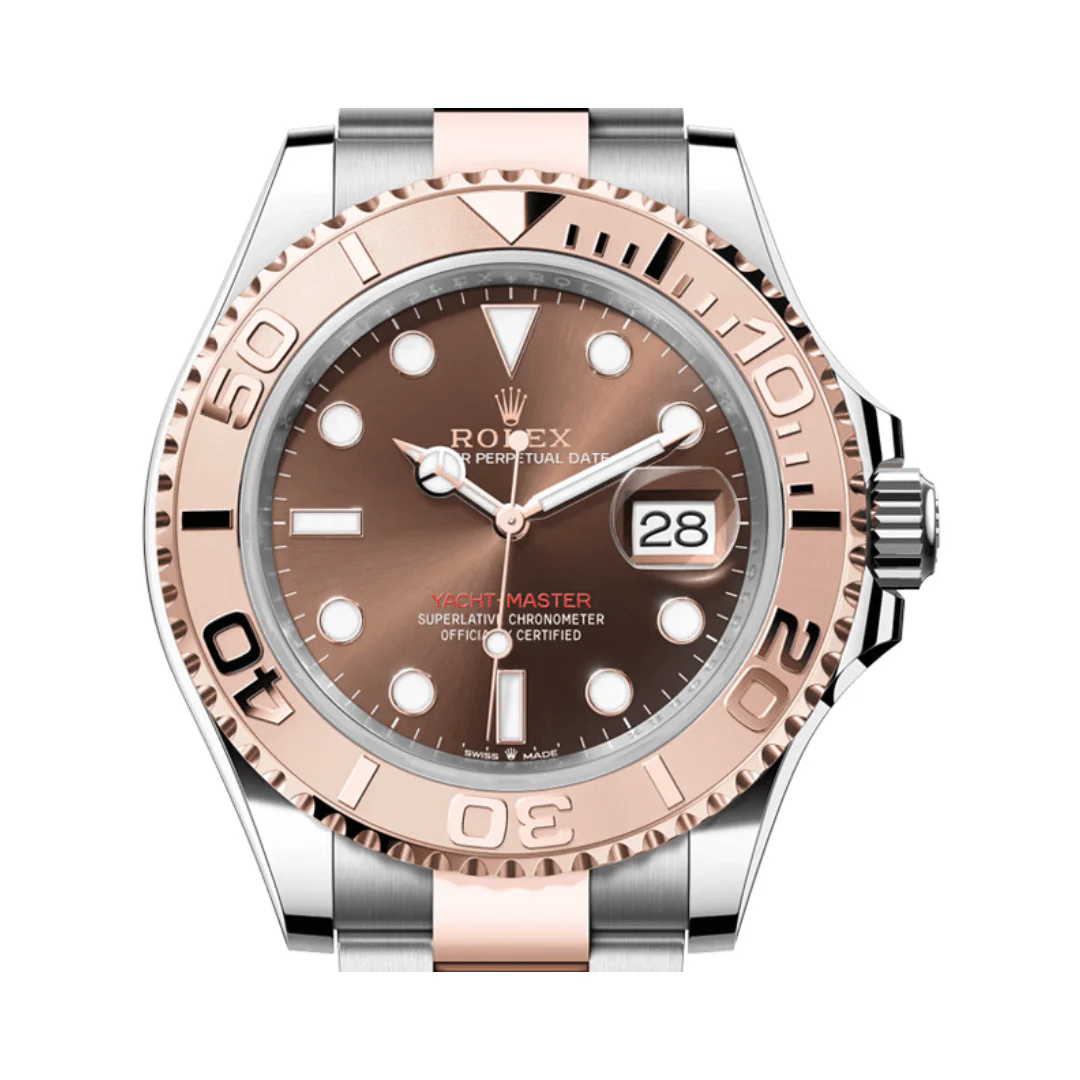 Rolex Yacht-Master Everose Gold Chocolate Dial Men's Luxury Watch