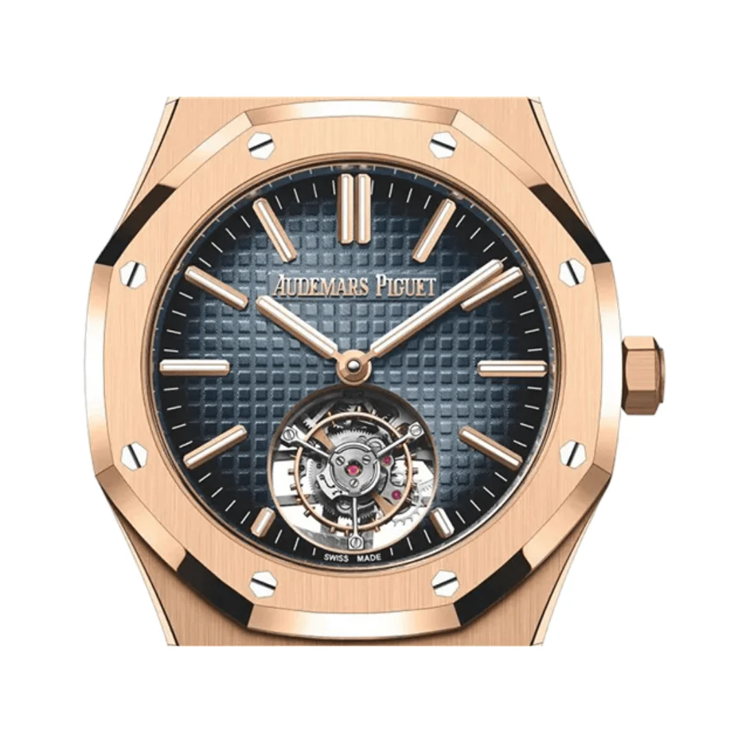 Audemars Piguet Royal Oak Luxury Men's Watch Gold Tone Design