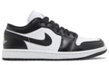 Air Jordan 1 Low Panda Black White Leather Women's Sneakers