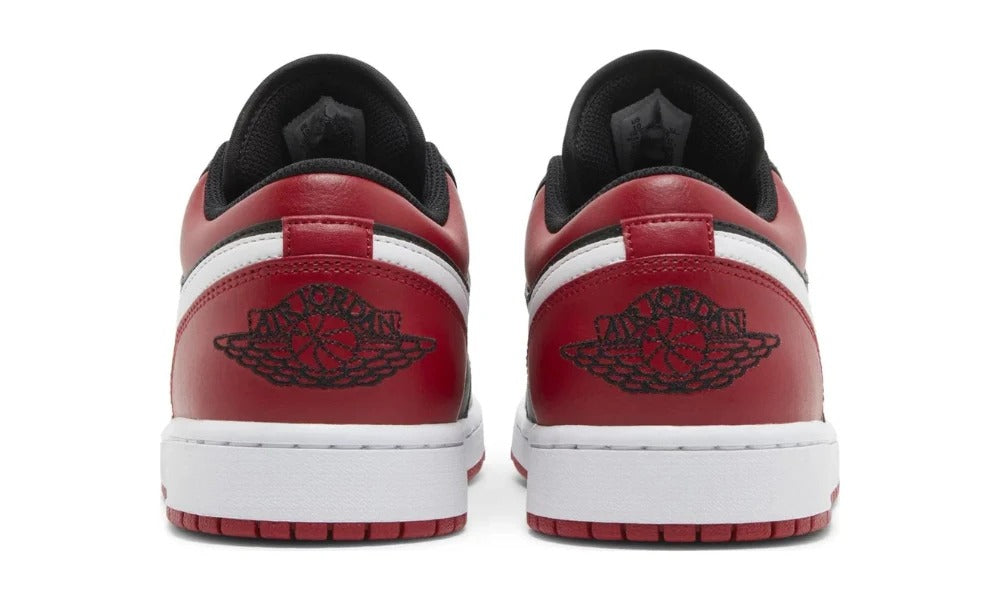 Nike Air Jordan 1 Low Alternate Bred Toe Red Black Sneakers