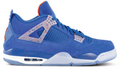 Nike Air Jordan 4 Retro Florida Gators PE Blue Suede Basketball Shoes