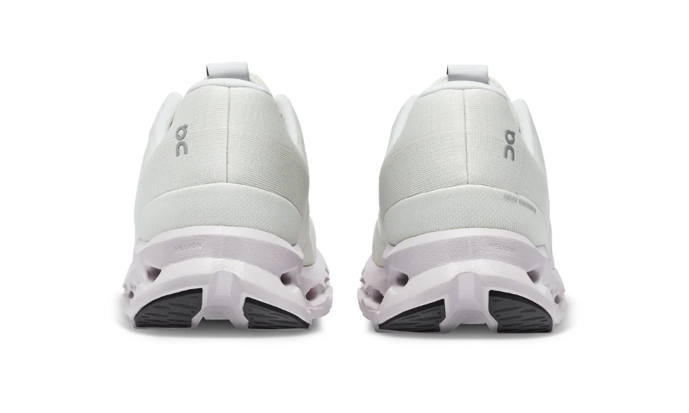 On Cloudsurfer White Frost Lightweight Road Running Shoes for Men