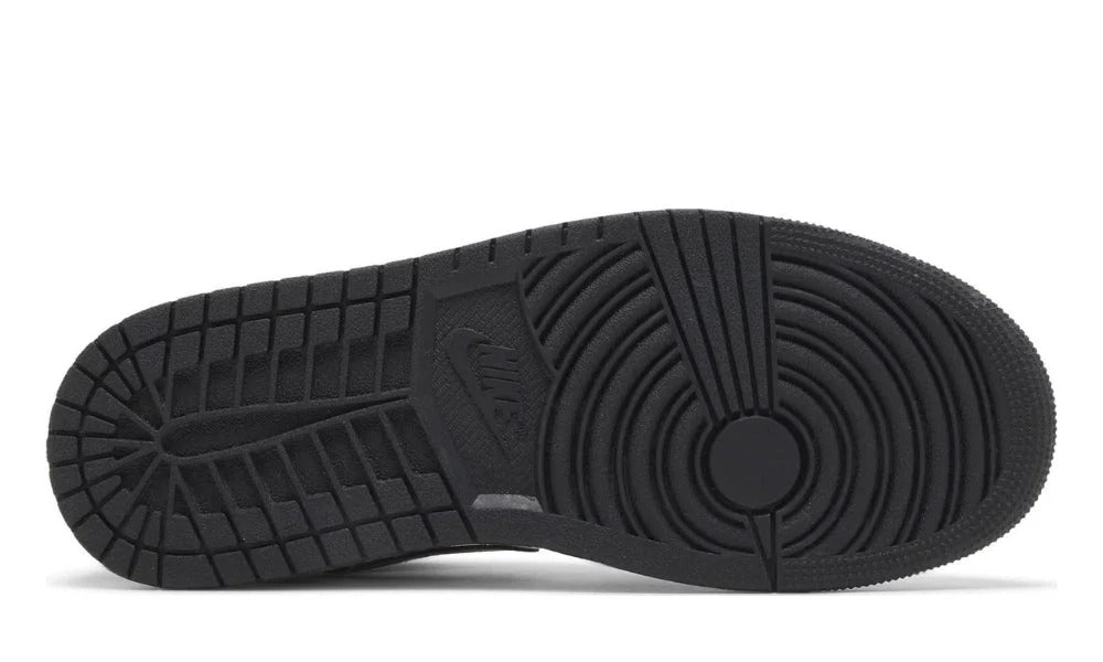 Air Jordan 1 Low Panda Black White Leather Women's Sneakers